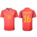 Billige Spanien Rodri Hernandez #16 Hjemmebane Fodboldtrøjer VM 2022 Kortærmet
